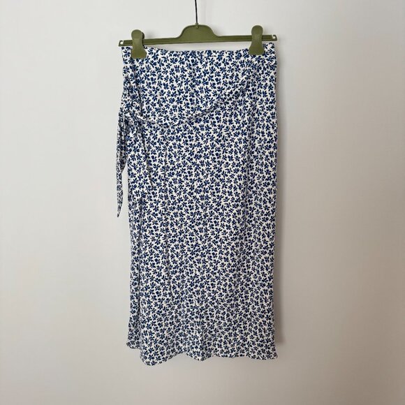 Reformation Rika Floral Tank Top And Wrap Skirt Set Size XL - Picture 10 of 12